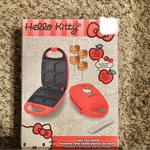 Hello Kitty Red Cake Pop Maker
